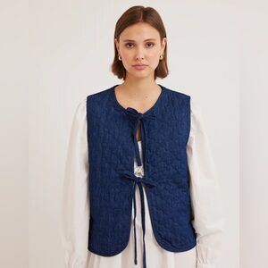 Damson Madder Tilly Gilet Denim